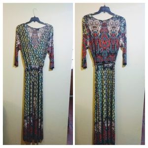 Plus floor length dress 3x